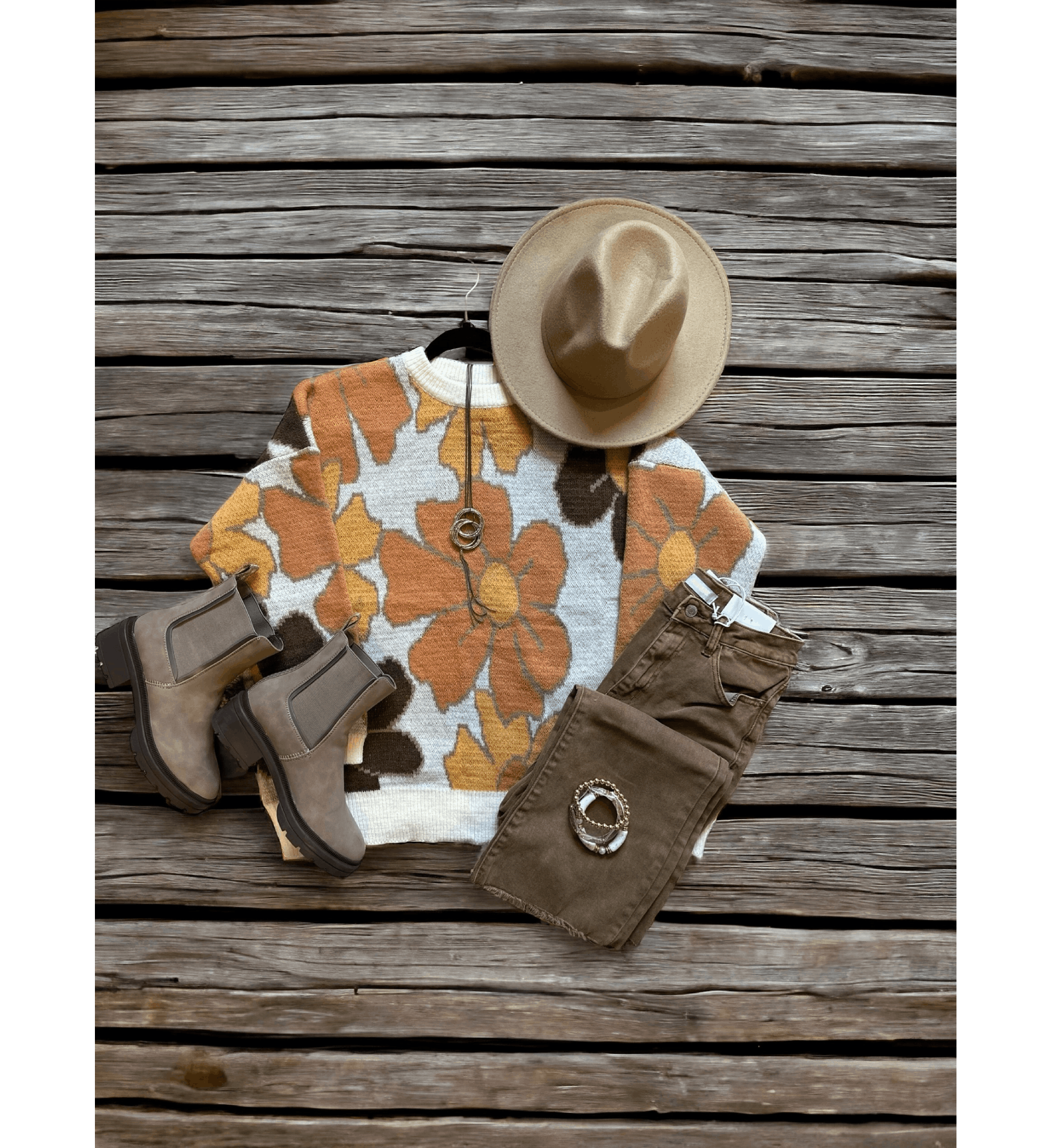brown pants hat brown pants hat